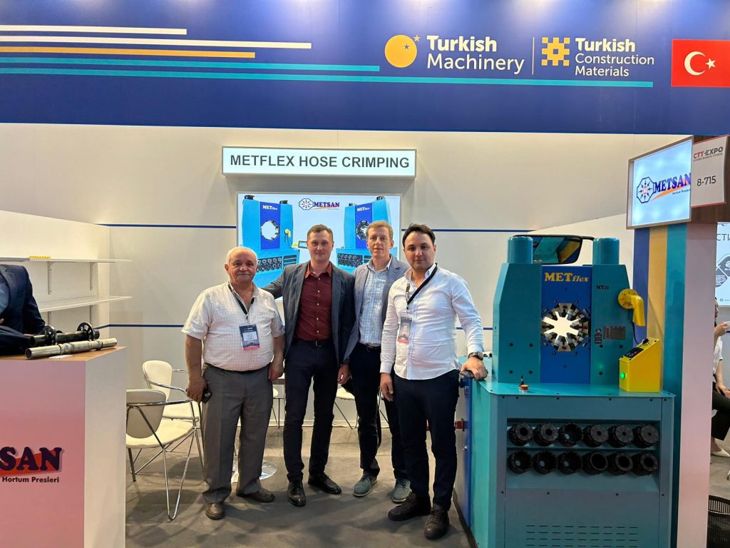 Metsan Teknik CTT EXPO 2024 Moskova’da!
